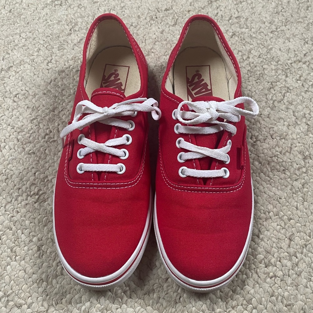 New Red Vans - Picture 2 of 3
